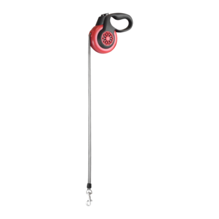 Foto 5 | Correa Retráctil de Seguridad Fancy Pets Xtream FL9042 color Rojo con Autobrake Tamaño Mediano para Perro