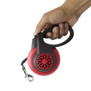 Foto 7 | Correa Retráctil de Seguridad Fancy Pets Xtream FL9042 color Rojo con Autobrake Tamaño Mediano para Perro