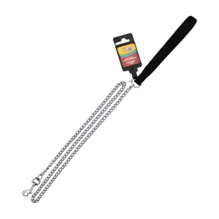 Foto 2 | Correa de Cadena Fancy Pets FL9121 color Negro para Perro de Grosor 2 CM Largo 120 CM