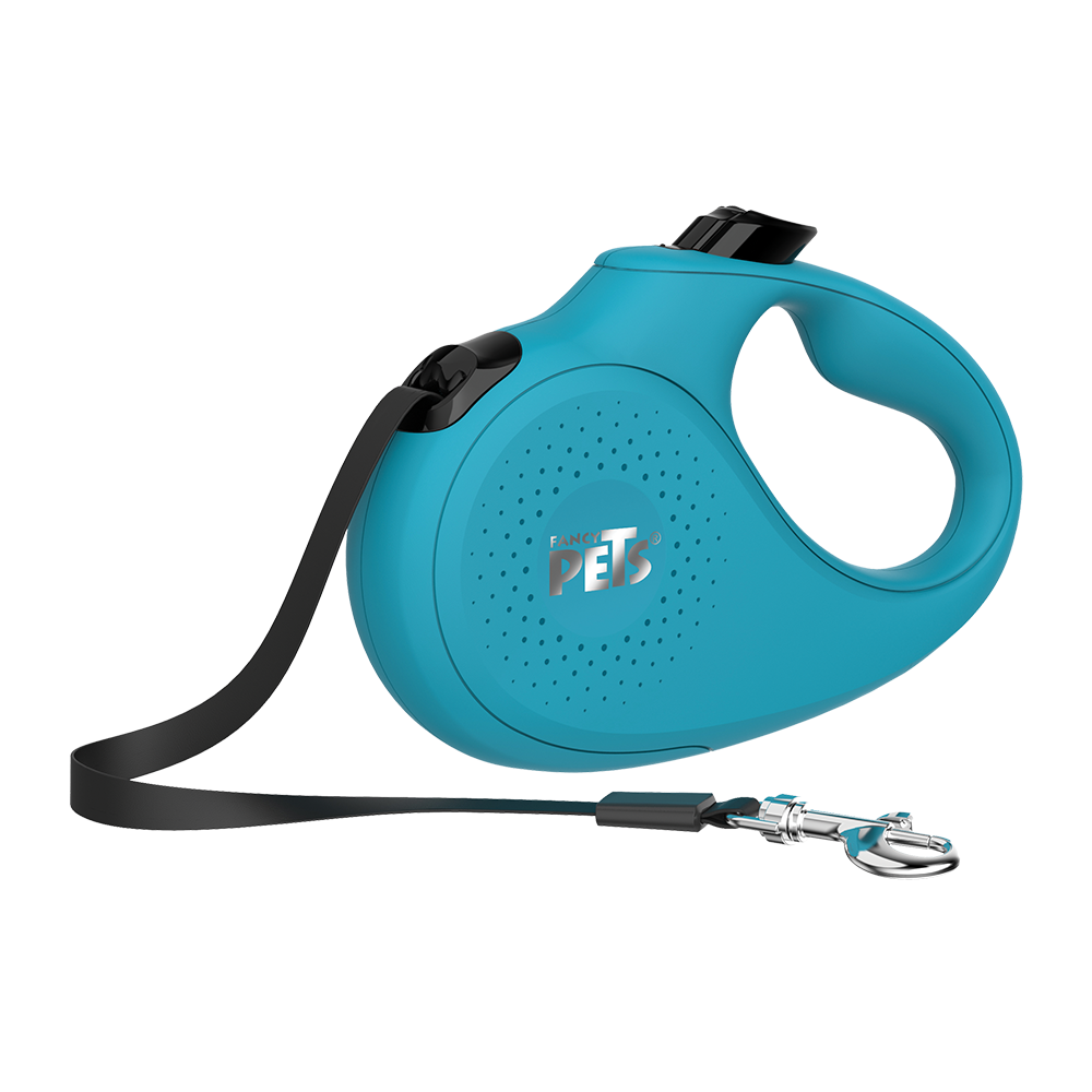 Foto 6 pulgar | Correa Retráctil Fancy Pets FL9023 color Aqua Chica para Perro y Gato Chico
