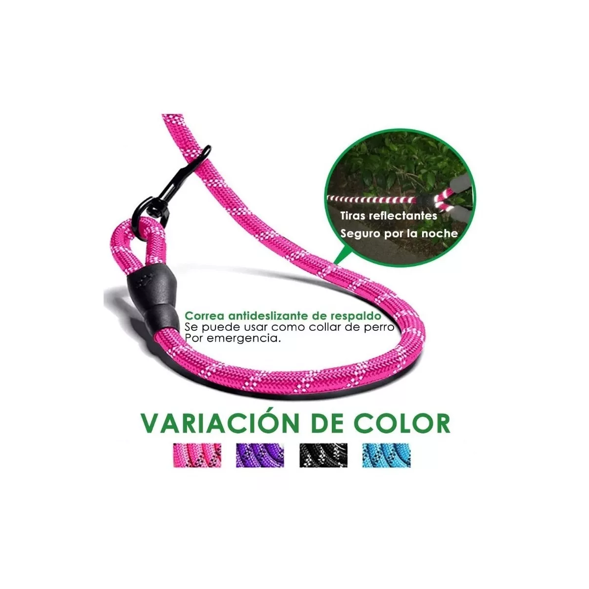 Foto 3 pulgar | Correa Eo Safe Imports Esi8963 color Rosa para Mascota