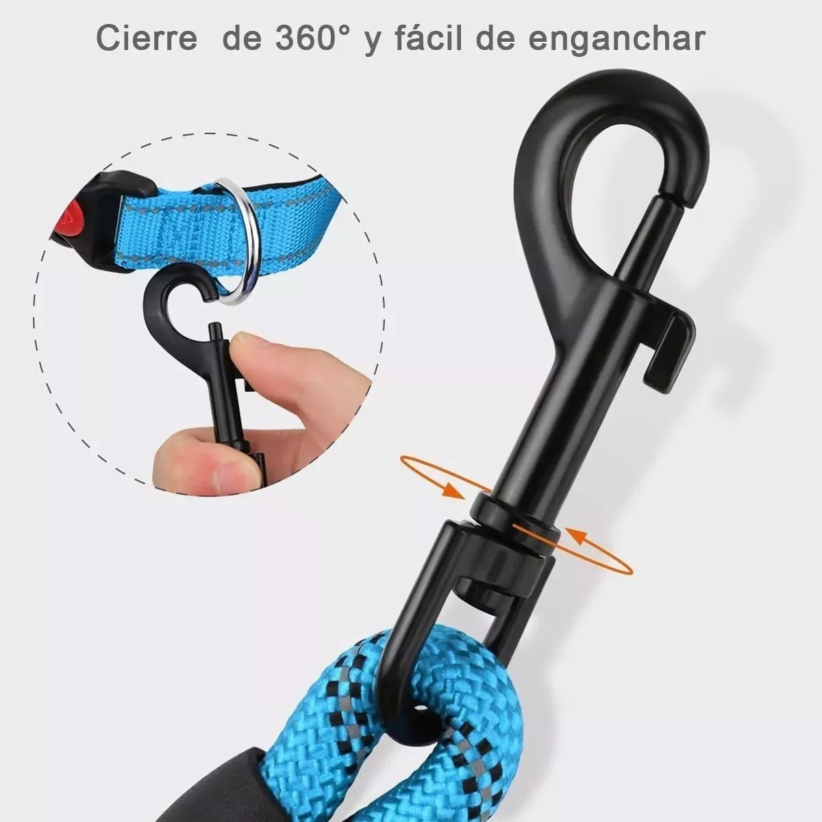 Foto 3 pulgar | Correa para Perro Eo Safe Imports Esi-12855 Multicolor 2 Piezas