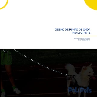 Foto 3 | Correa Reflejante Resistente Poli Pets para Perro