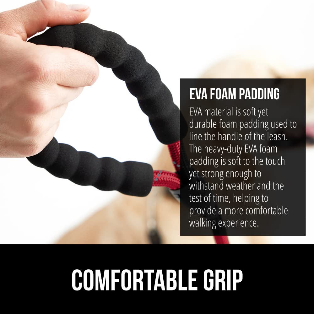 Foto 4 pulgar | Correa Para Perro Gorilla Grip, Resistente, Con Mango Suave, Reflectante - Venta Internacional.