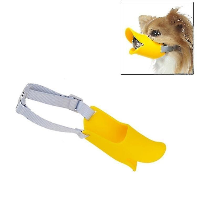 Bozal De Silicona Con Forma De Jaula Para Pájaros, Bonito Diseño De Boca De Pato, Talla M - Venta Internacional.