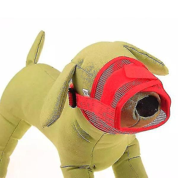 Foto 1 | Mascarilla Bucal Ajustable De Nailon Transpirable Para Mascotas Dog Muzzle, Talla L - Venta Internacional.