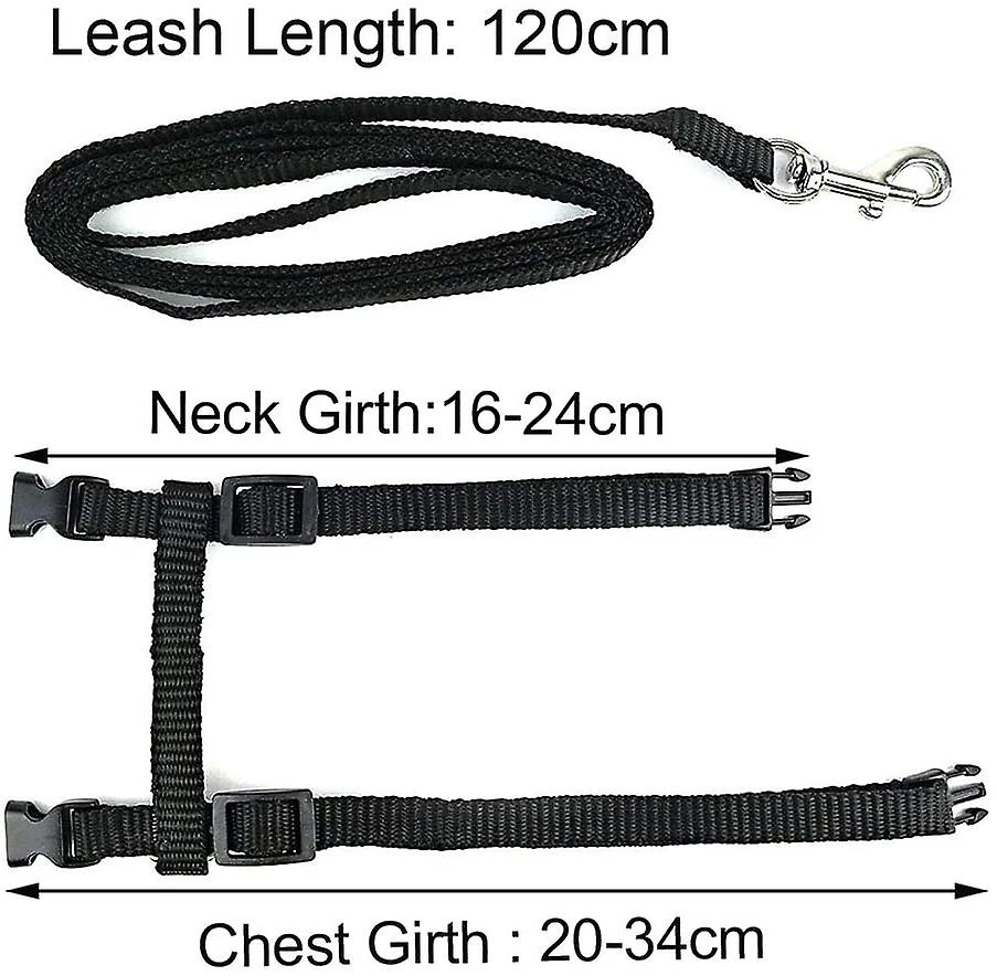 Arnés Para Gatos Kitte Huoguo Ajustable De Nailon Con Correa De 120 Cm - Venta Internacional.
