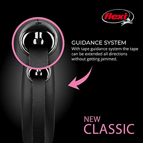 Foto 5 pulgar | Cinta Retráctil Flexi New Classic Dog Leash, 5 M, Grande, Negra - Venta Internacional.