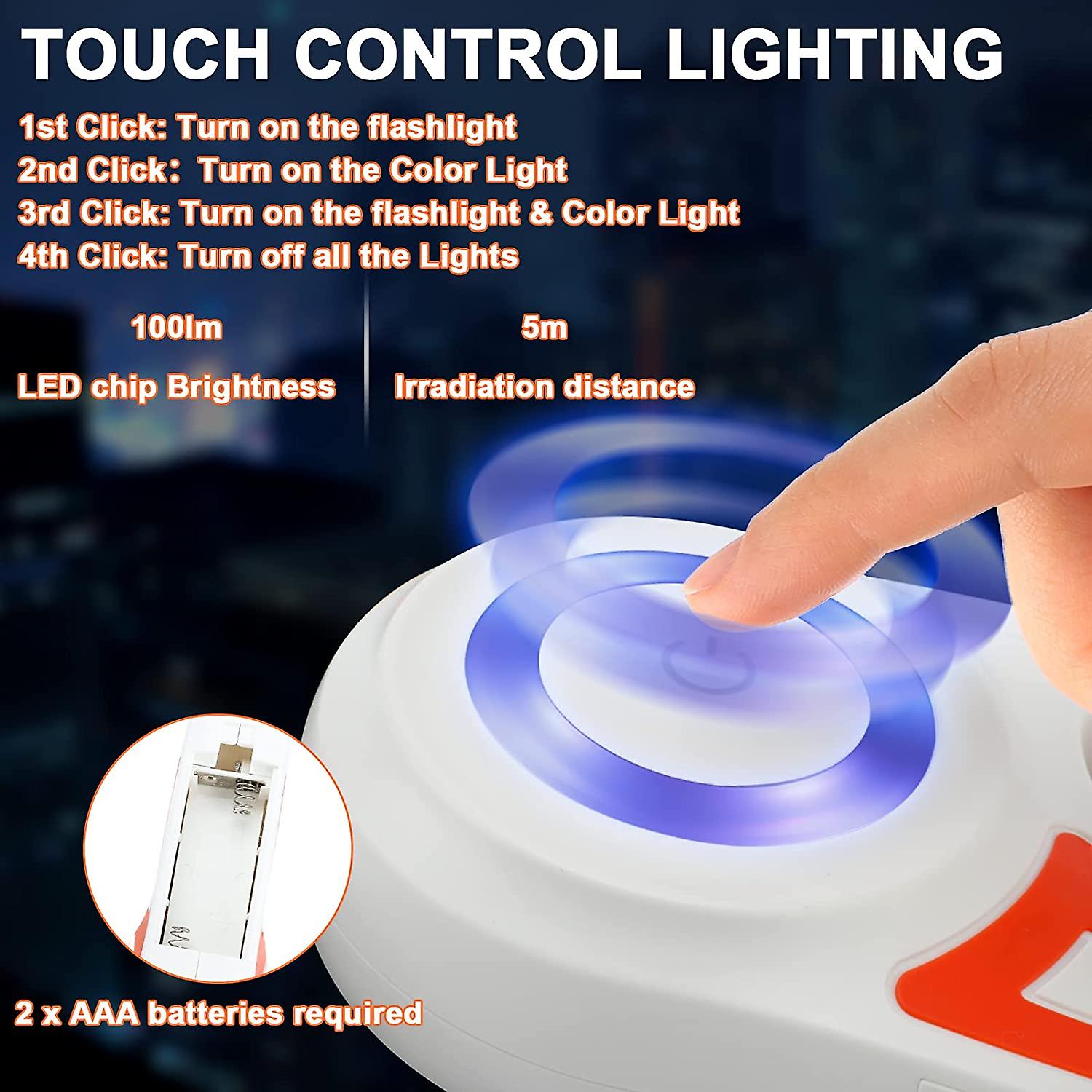 Foto 2 pulgar | Correa Retráctil Para Perros Huoguo De 5 M Con Luz Led Para Perros De 50 Kg - Venta Internacional.