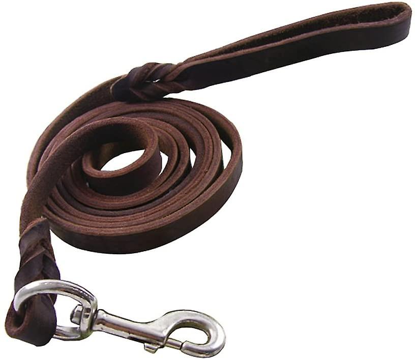 Correa Para Perro Huoguo, De Piel Auténtica Trenzada, Para Perros Grandes Y Medianos - Venta Internacional.