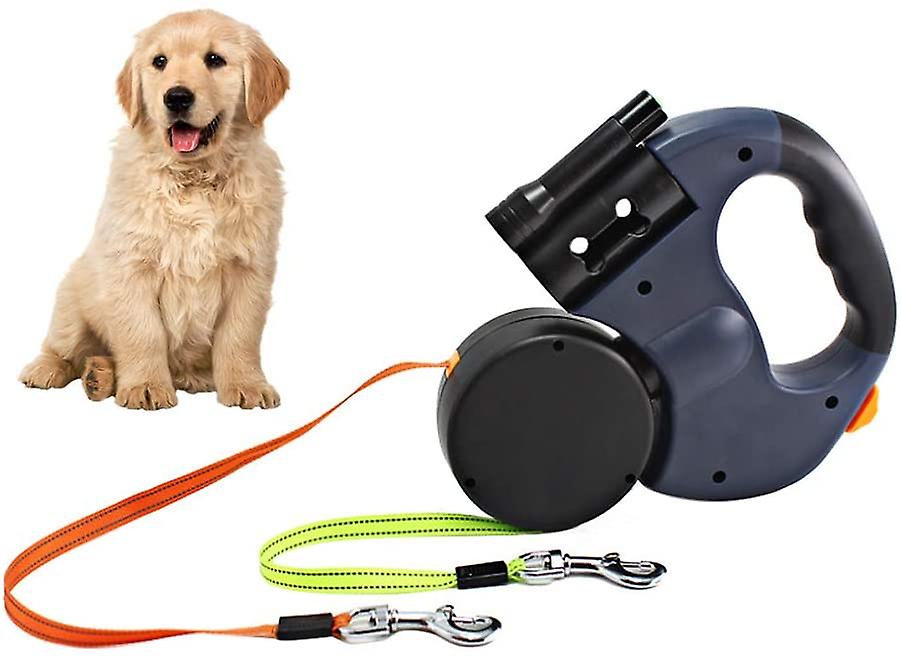 Foto 6 pulgar | Correa De Perro Retráctil Doble Huoguo Para Dos Perros, 3 M - Venta Internacional.
