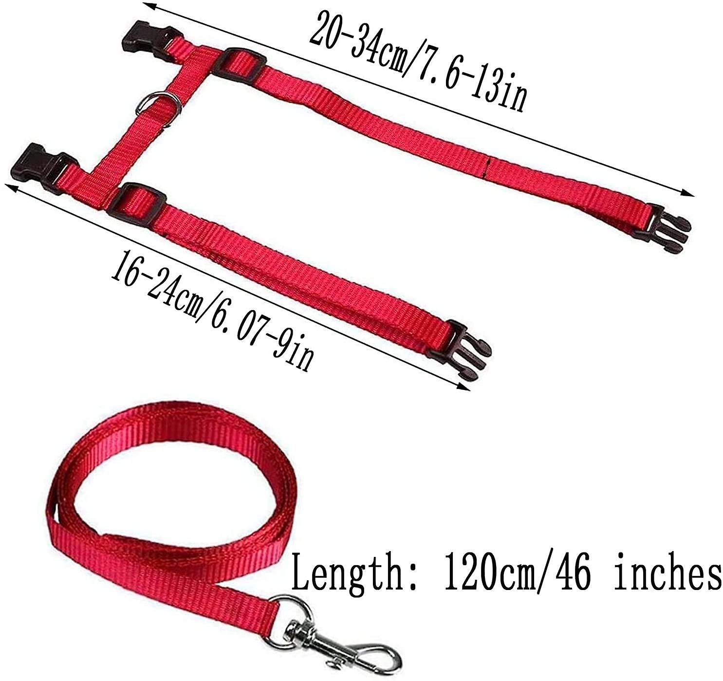 Foto 2 pulgar | Chaleco Antiescape Ajustable Cat Harness Huoguo Rojo - Venta Internacional.