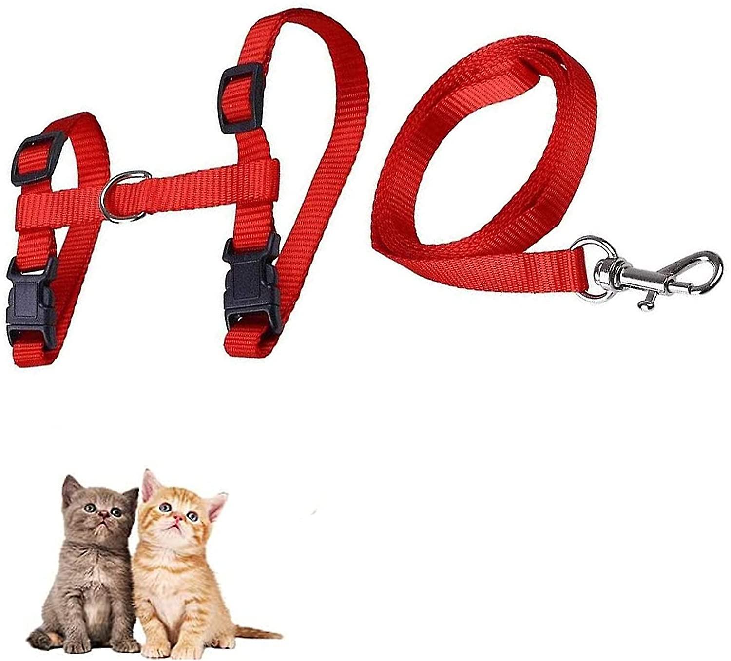 Foto 4 pulgar | Chaleco Antiescape Ajustable Cat Harness Huoguo Rojo - Venta Internacional.