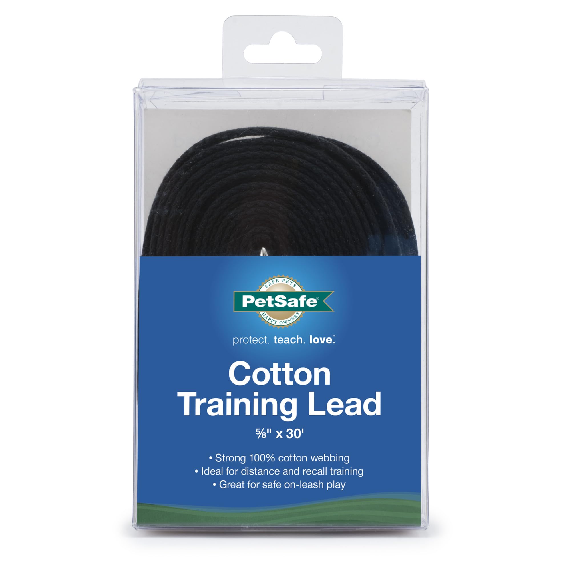 Foto 3 pulgar | Correa De Entrenamiento Petsafe Ctld-5/8-x-30 De Algodón Negra, 9 M - Venta Internacional.