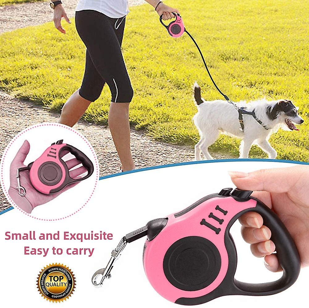 Foto 4 pulgar | Correa Retráctil Para Perros Huoguo De 5 M Con Asa Antideslizante Y Cierre S - Venta Internacional.