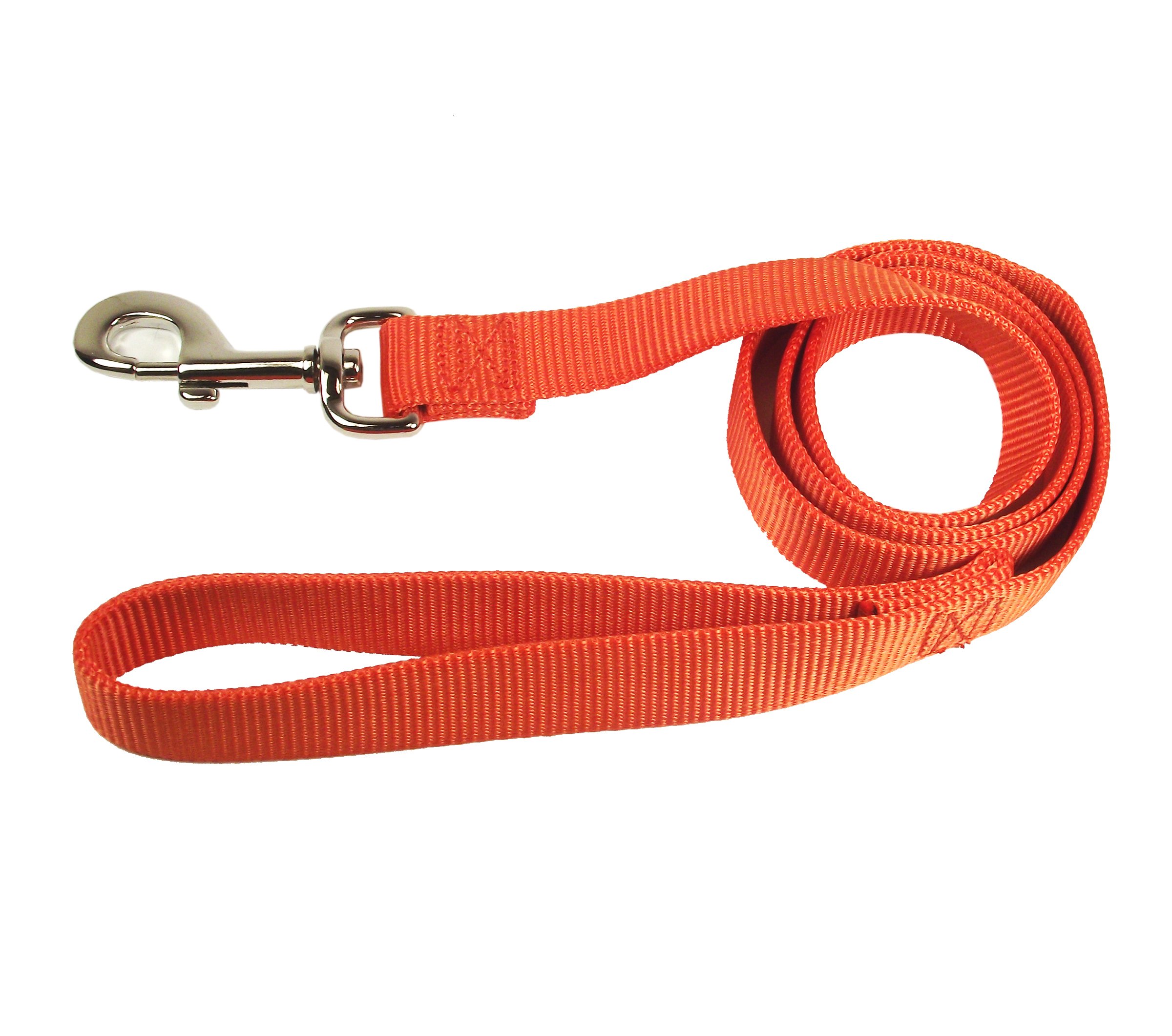 Correa Para Perros Hamilton, De Nailon Grueso, Única, 2,54 Cm X 1,83 M, Color Mango - Venta Internacional.
