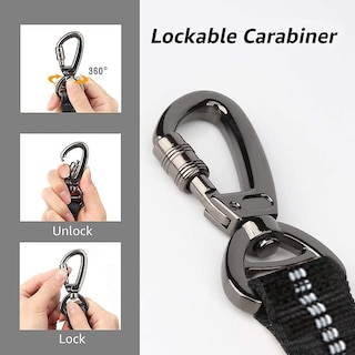 Foto 4 | Correa Bungee Dog Lead Huoguo Que Absorbe Los Golpes Para 150 Libras - Venta Internacional.