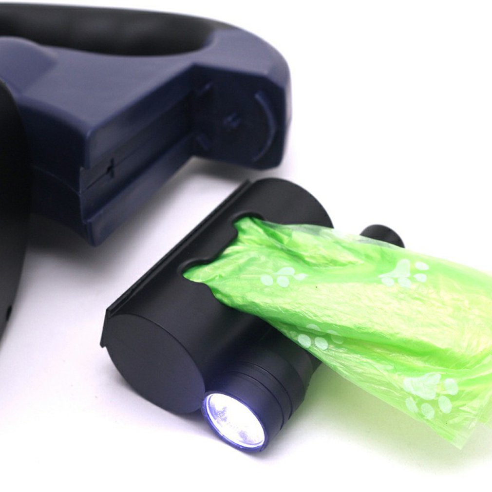 Foto 5 pulgar | Correa De Cuerda Doble Para Perros Con Luz Retráctil Para 2 Perros - Venta Internacional.