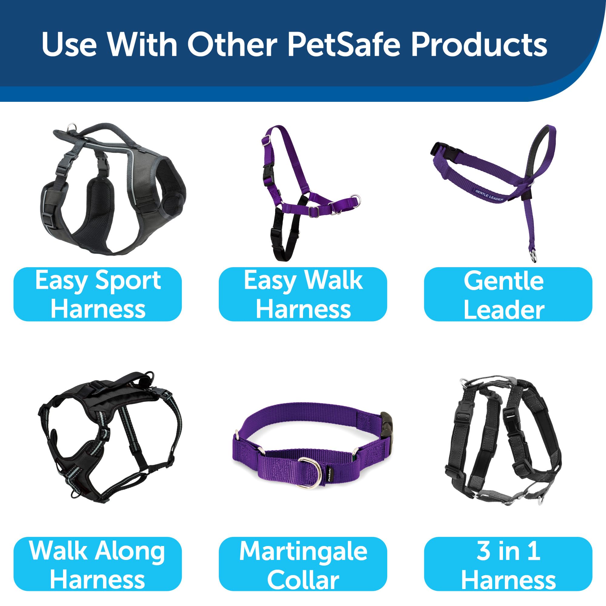 Foto 7 pulgar | Correa De Nailon Petsafe Para Perros, 1 Pulgada X 6 Pies, Fuerte Y Duradera, Color Morado Oscuro - Venta Internacional.