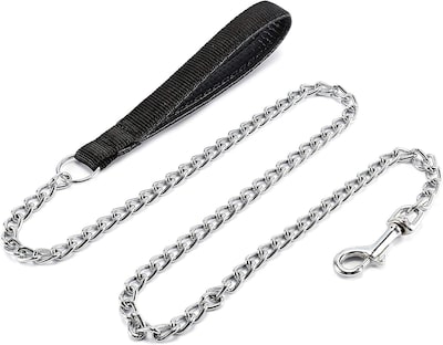 Foto 4 | Correa Para Perros Huoguo, De Metal, Resistente A La Masticación, Para Perros Grandes - Venta Internacional.