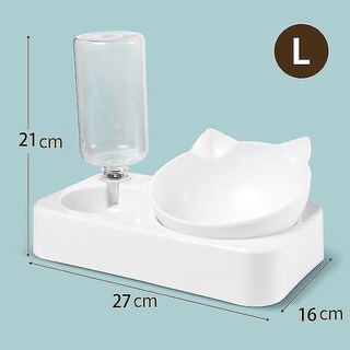 Foto 5 | Dispensadores De Comida Para Mascotas, Comedero Automático, Cuenco De Comida Para Perros Y Gatos - Venta Internacional