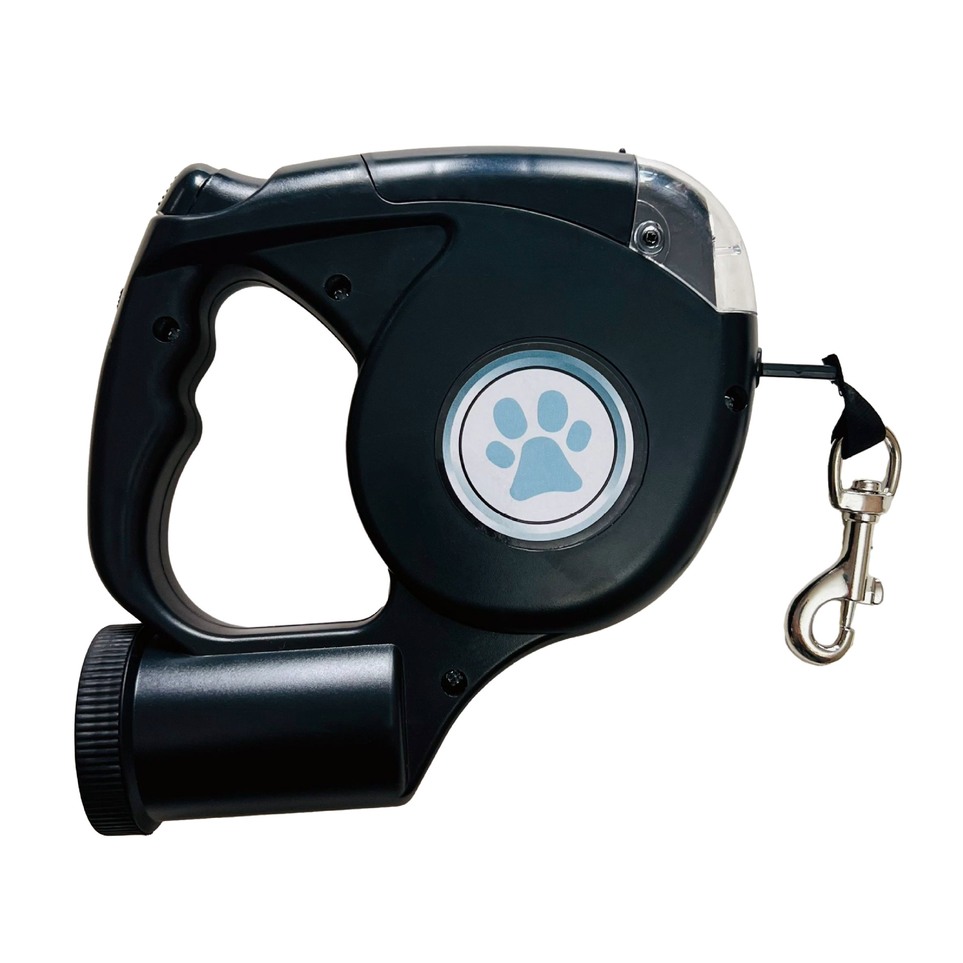 Foto 2 pulgar | Correa Retráctil Para Perros Con Linterna Led Y Soporte Para Bolsas Para Excrementos - Venta Internacional.