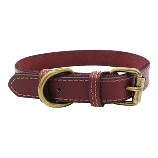 Foto 1 | Collar Para Perro Huoguo Basic Classic De Piel Acolchada Roja Talla M - Venta Internacional.