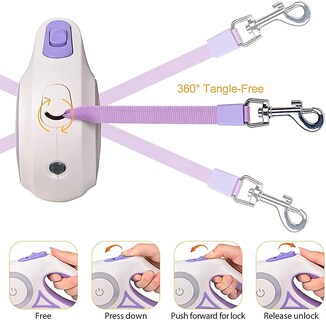 Foto 3 | Correa Retráctil Para Perros Huoguo, 3 M, Extensible Para Perros De 50 Kg - Venta Internacional.