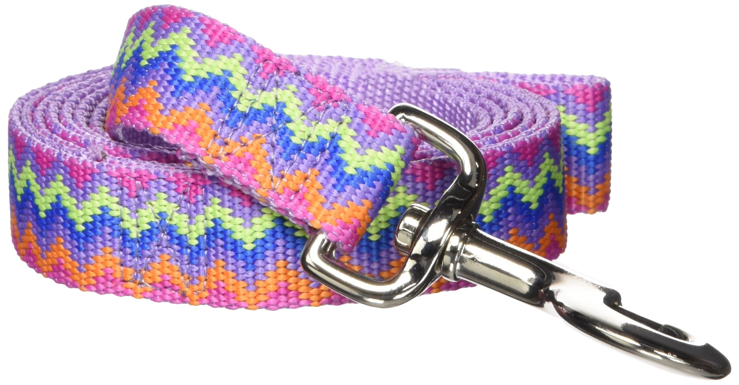 Correa Para Perros Hamilton Individual, Gruesa, Nailon, 2,54 Cm X 1,83 M, Color Lavanda - Venta Internacional.