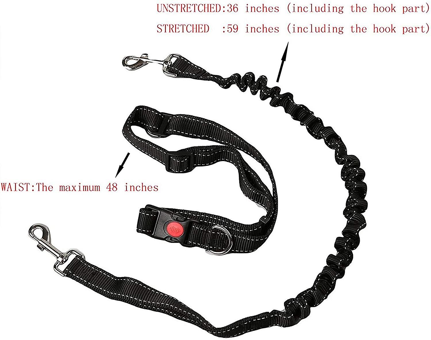 Foto 4 pulgar | Correa Para Perros Que Corren Con Manos Libres, Huoguo, Multifuncional Y Ajustable - Venta Internacional.