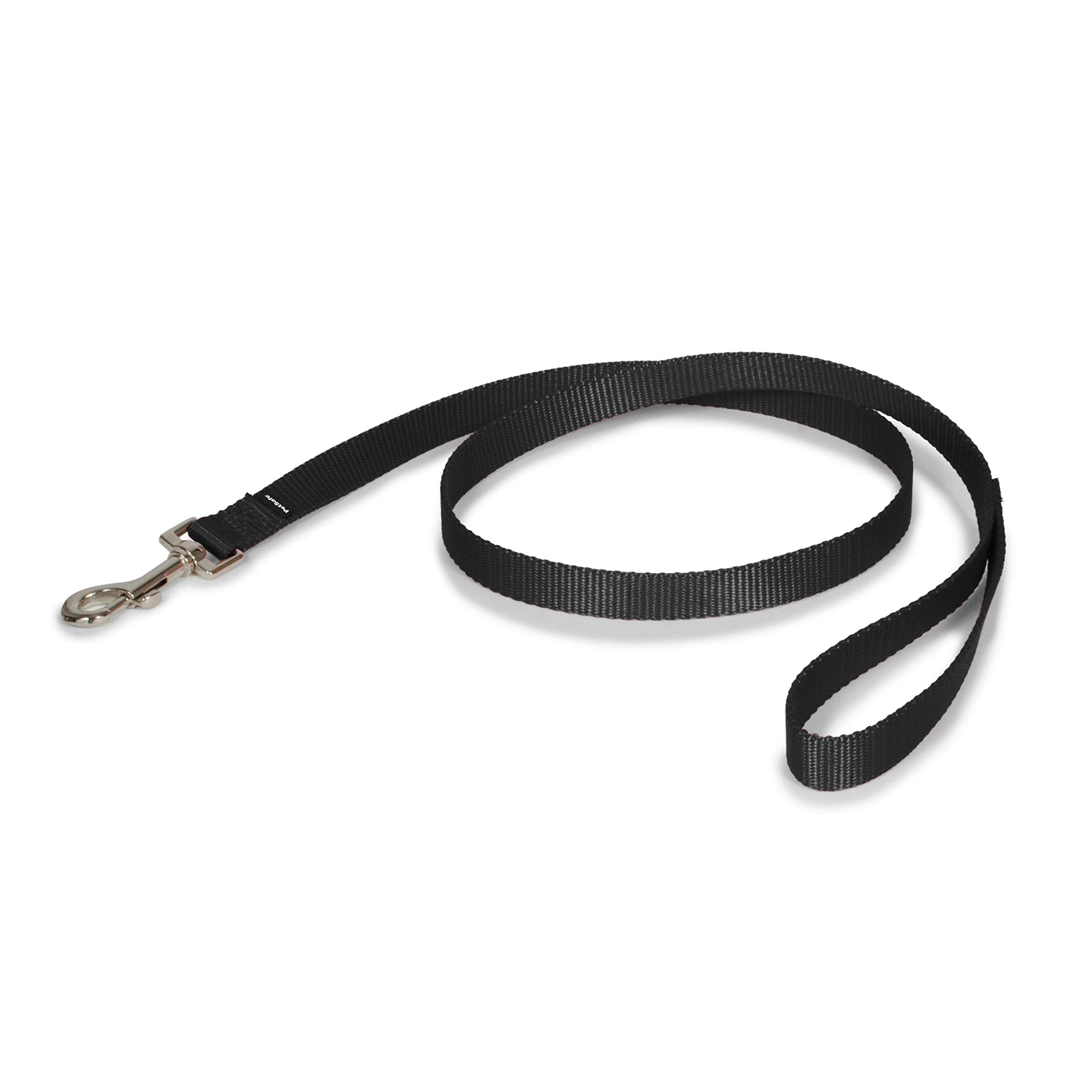 Correa Para Perros Petsafe De Nailon, Resistente Y Duradera, 3/4 Pulgadas X 4 Pies, Negra - Venta Internacional.