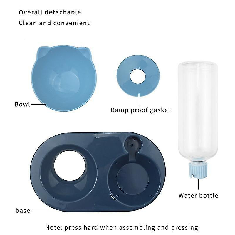 Foto 4 pulgar | Dispensador De Comida Para Mascotas Y Gatos, Dispensador De Agua Automático - Venta Internacional.