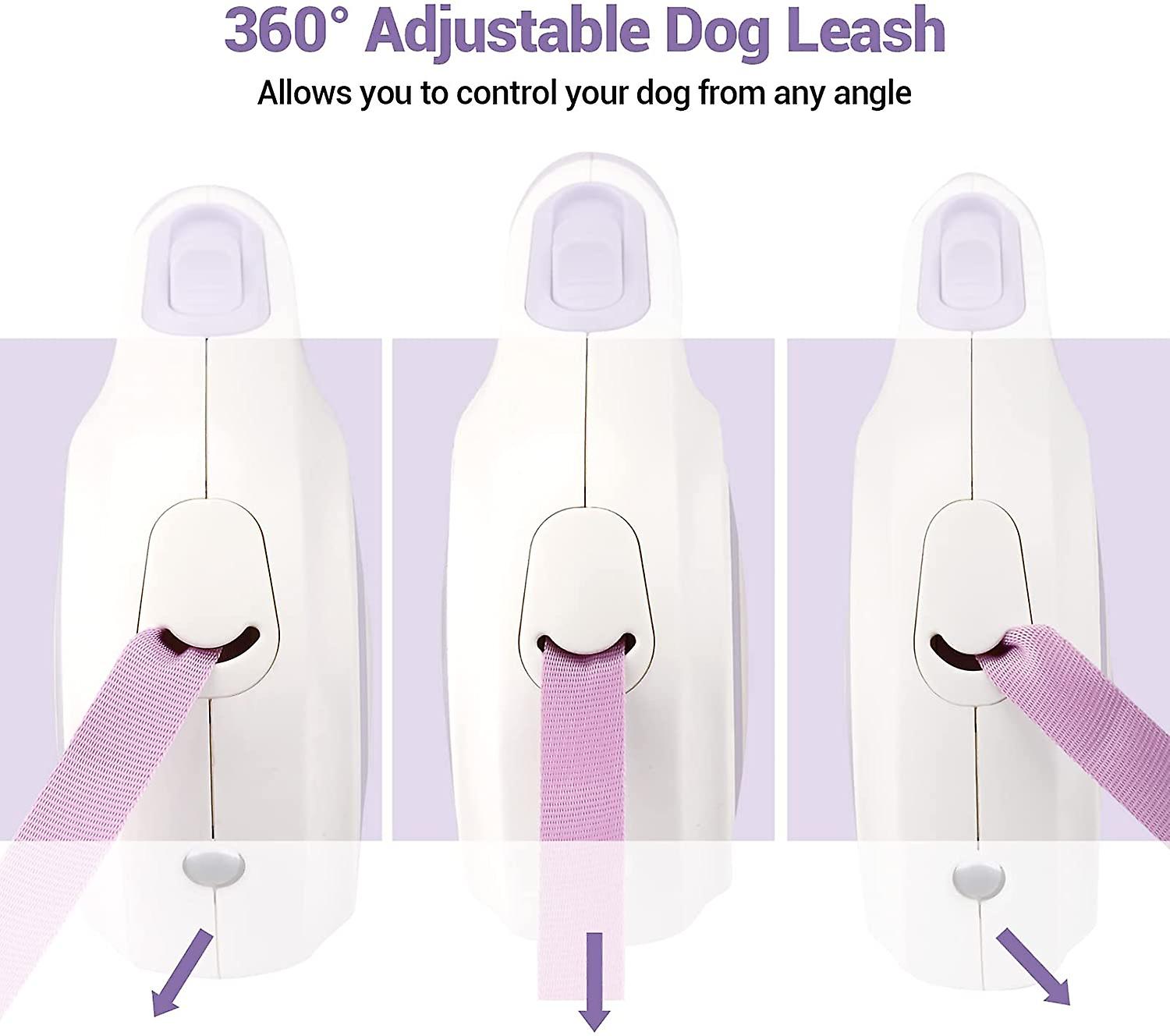 Foto 3 pulgar | Correa Retráctil Para Perros Huoguo Con Luces De 5 M Para Perros Pequeños/medianos - Venta Internacional.