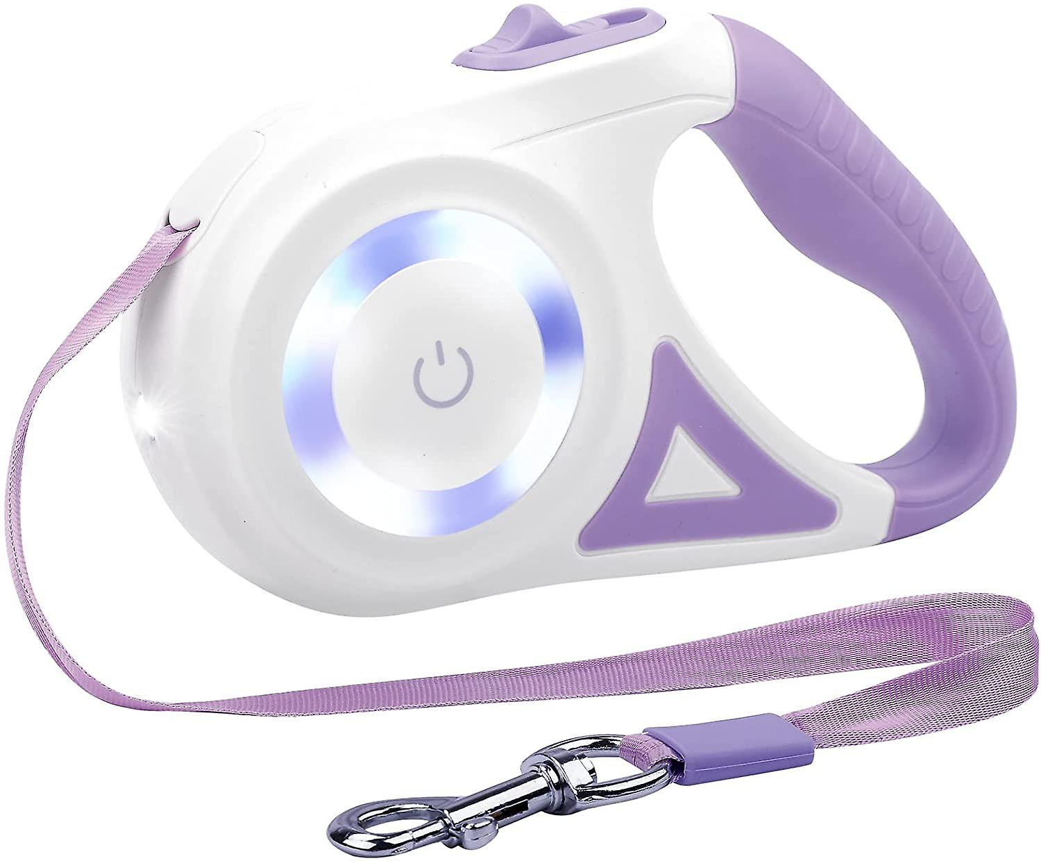 Foto 6 pulgar | Correa Retráctil Para Perros Huoguo Con Luces De 5 M Para Perros Pequeños/medianos - Venta Internacional.