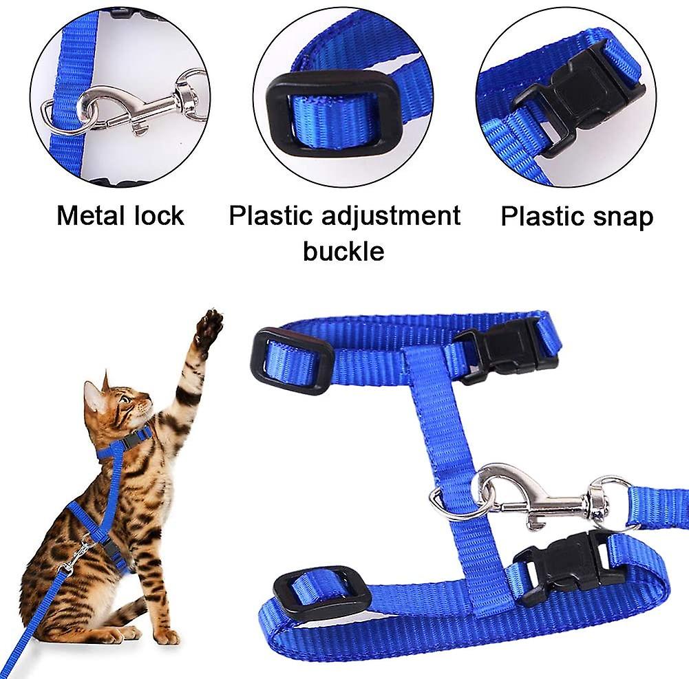 Foto 3 pulgar | Arnés Para Gatos Kitte Huoguo Ajustable De Nailon Con Correa De 120 Cm - Venta Internacional.
