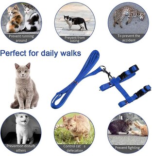 Foto 4 | Arnés Para Gatos Kitte Huoguo Ajustable De Nailon Con Correa De 120 Cm - Venta Internacional.