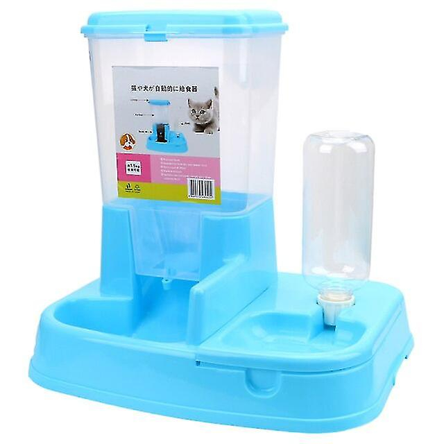 Set De Bebederos Con Dispensador De Capacidad Para Alimentación Automática Para Mascotas - Venta Internacional.