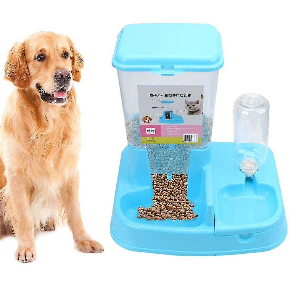 Foto 5 pulgar | Set De Bebederos Con Dispensador De Capacidad Para Alimentación Automática Para Mascotas - Venta Internacional.