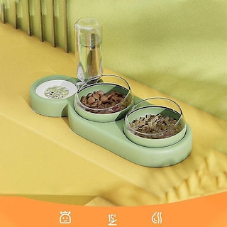 Foto 2 | Dispensador De Comida Automático Huoguo Para Mascotas, Perros Y Gatos Con Robot De Agua - Venta Internacional.