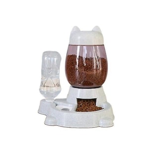 Foto 1 | Dispensador De Alimentos Huoguo, Alimentador Automático De Agua Y Alimentos Para Mascotas - Venta Internacional.