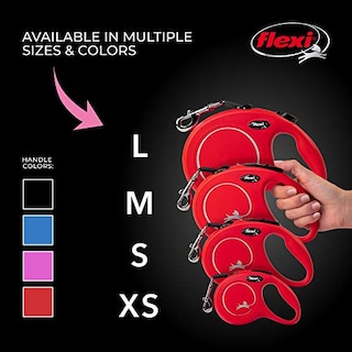 Foto 6 | Correa Retráctil Para Perros Flexi New Classic Tape De 5 M Para Perros De 25 Kg - Venta Internacional.