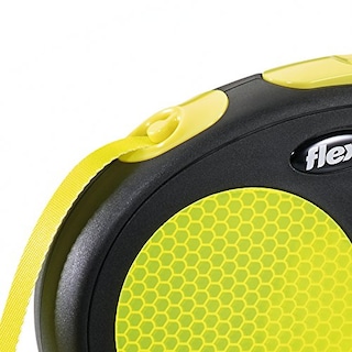 Foto 3 | Correa De Cinta Flexi New Classic Neon Reflect M De 5 M Para Perros De Tamaño Mediano - Venta Internacional.