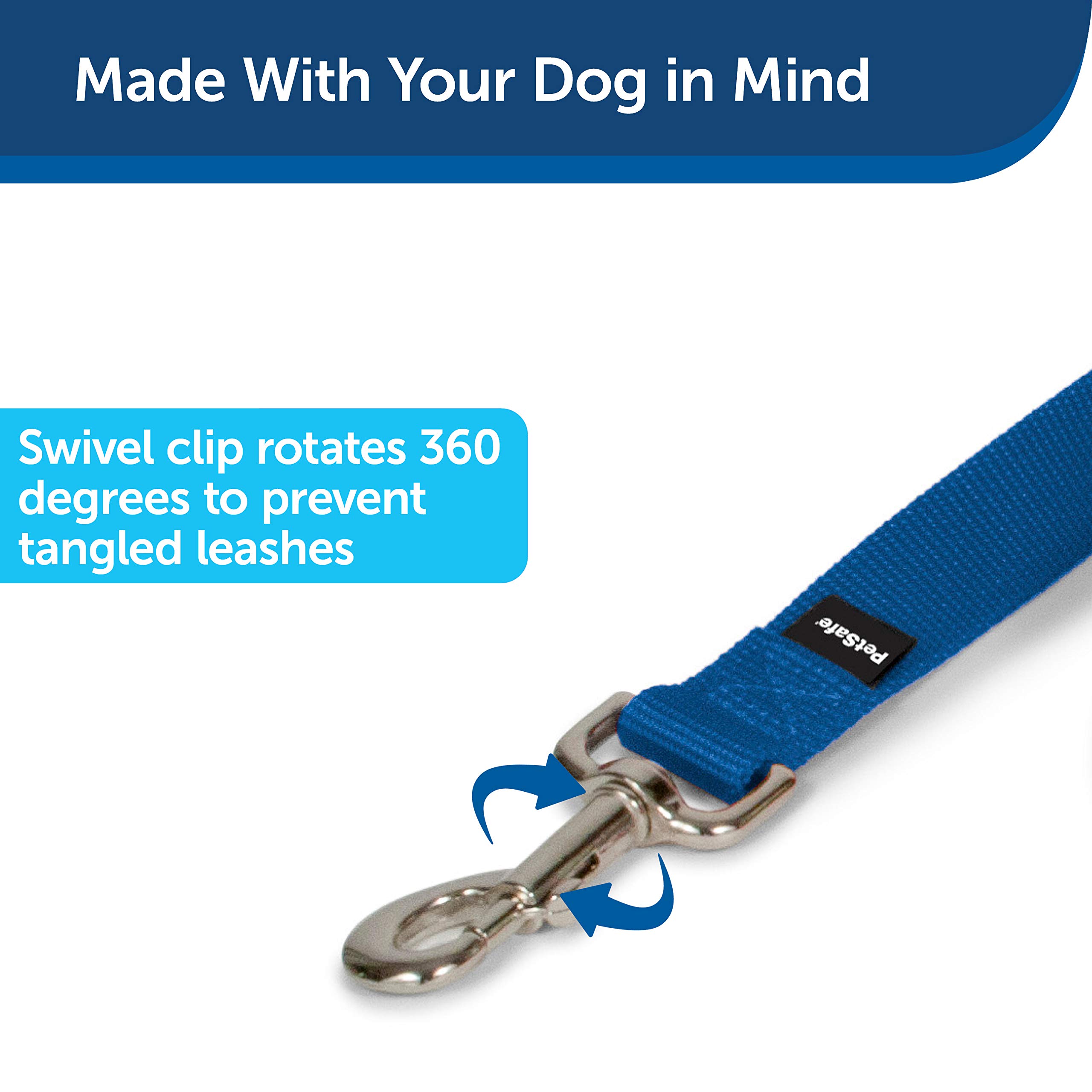 Foto 3 pulgar | Correa Para Perros Petsafe De Nailon, Resistente Y Duradera, 1 X 6 Pies, Azul Real - Venta Internacional.