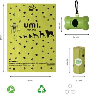 Foto 2 | Bolsas Para Excrementos De Perro Jieyou, 20 Rollos, Paquete De 300, Biodegradables - Venta Internacional.
