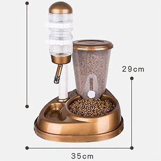 Foto 4 | Dispensador De Alimentos Huoguo, Alimentador Automático De Doble Uso Para Mascotas - Venta Internacional.