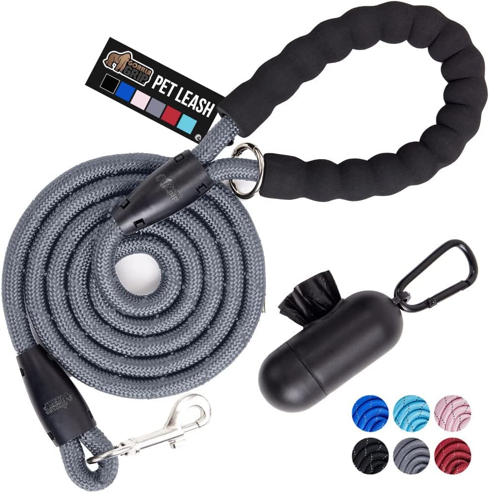 Correa Para Perro Gorilla Grip, Resistente, Con Mango Suave, Reflectante - Venta Internacional.