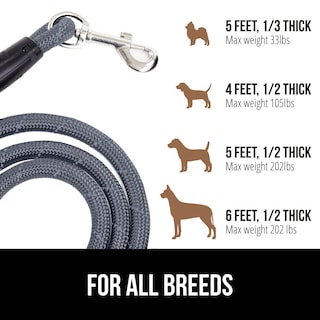 Foto 6 | Correa Para Perro Gorilla Grip, Resistente, Con Mango Suave, Reflectante - Venta Internacional.