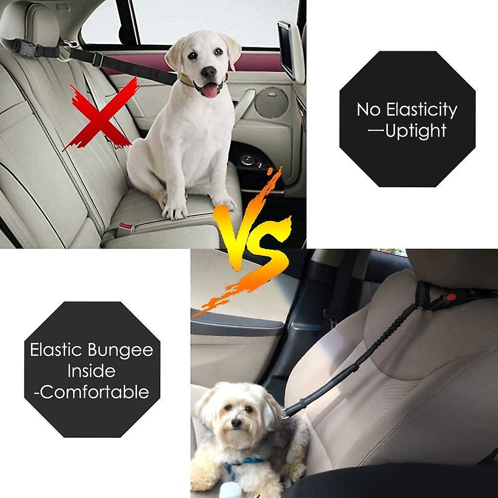 Cinturones De Seguridad Para Perros Huoguo, 2 Unidades, Reposacabezas Ajustables Para Mascotas - Venta Internacional.