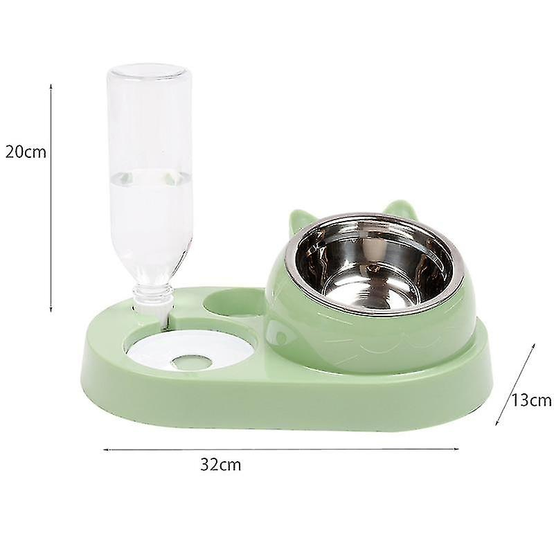 Foto 6 pulgar | Dispensador De Comida Huoguo Dispensador Automático De Agua Con Cuenco Para Gatos - Venta Internacional.