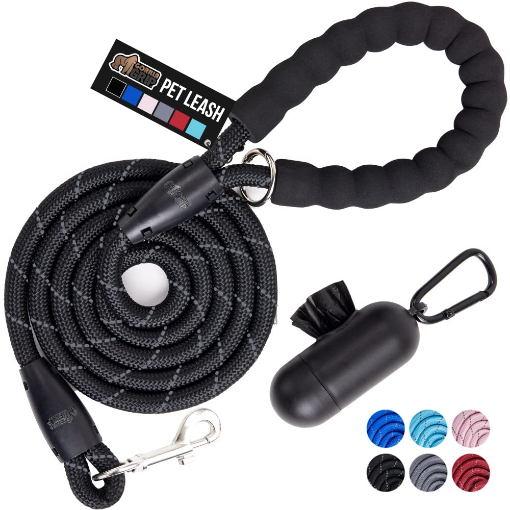 Correa Para Perro Gorilla Grip, Resistente, Con Mango Suave, Reflectante - Venta Internacional.